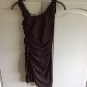 Soft cotton stretch Velvet dress. Very Flattering.