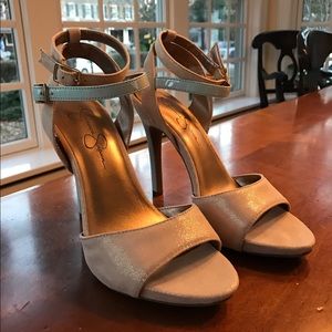 Jessica Simpson Double-Ankle Strap Heels