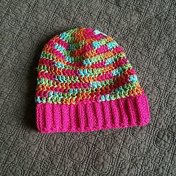 Handmade Girls Youth Beanie