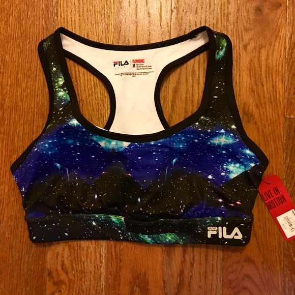 FILA Star Quest Sports Bra NWT