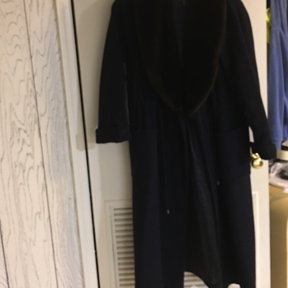 Womens Anne Klein 2 wool coat - Picture 2 of 4