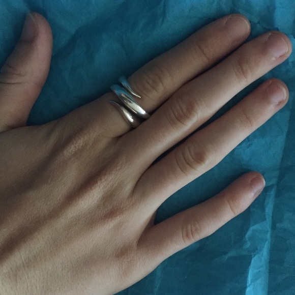 Silver Wrap ring