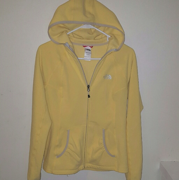 Northface zip up hooded fleece