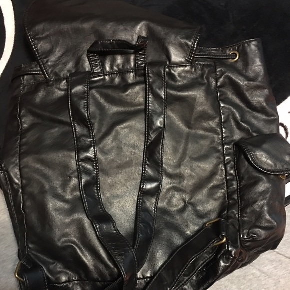 Leather Backpack - Picture 2 of 2