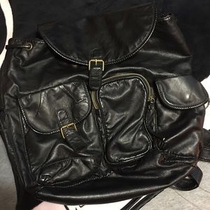 Leather Backpack