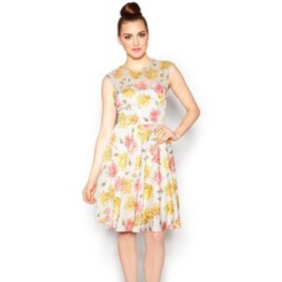 Betsey Johnson Dresses & Skirts - Betsey Johnson Oh So Vintage Floral Dress. Sz 8