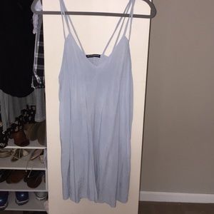 Baby blue dress