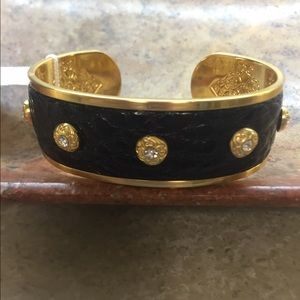 Brighton narrow Joplin black/gold