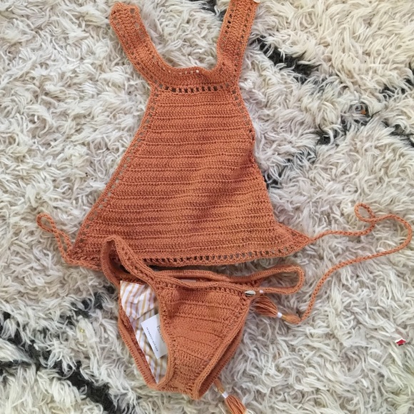 She made me crochet bikini Siena halter s/ m/ l