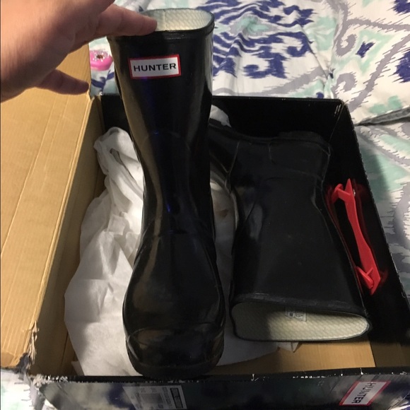 Hunter Rain boots short