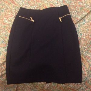 Navy Blue Michael Kors Skirt