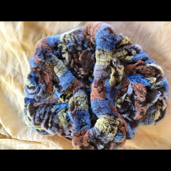 💃🏼💃🏼🎉Fashionable rabbit fur scarf🎉🎉🎉
