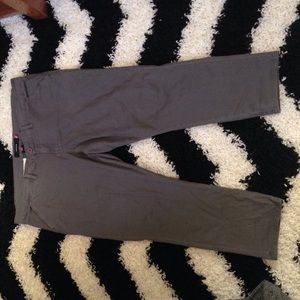 Grey Torrid Khaki Capris