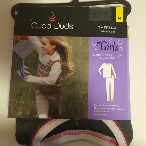 Girls Cuddl Duds 2-piece Set