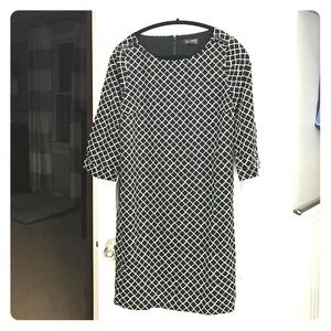 The Limited Black & White Sheath Dress