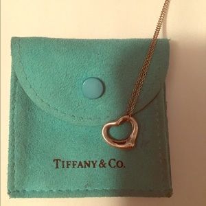 Tiffany & co heart necklace