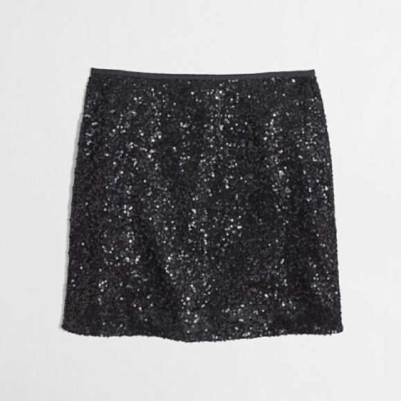 J crew sequin skirt