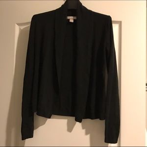 Black cardigan
