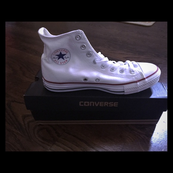 White high top converse