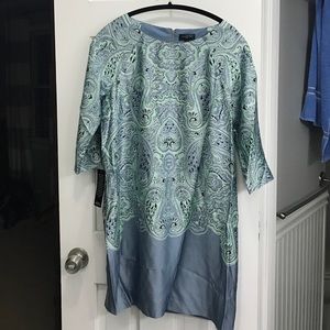 The Limited Paisley Sheath Dress