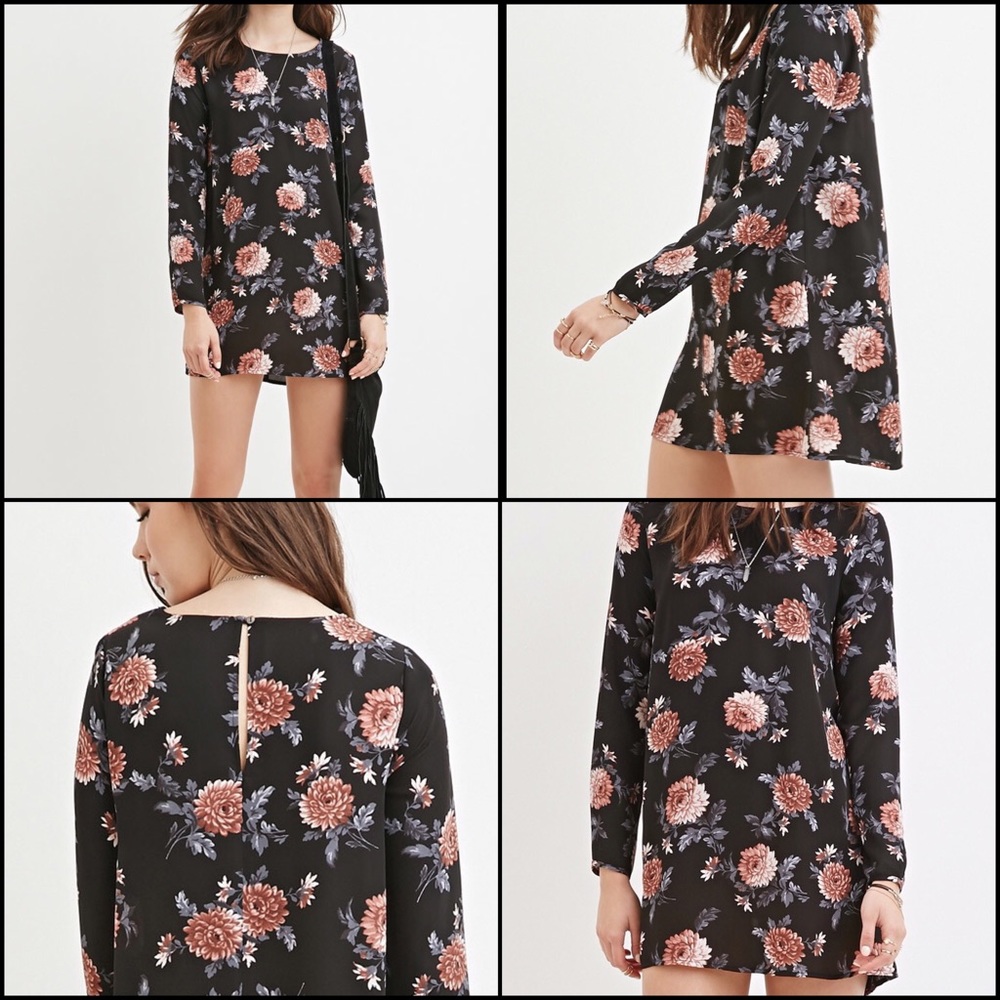 Floral Smock Dress