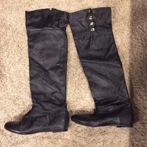 Chinese laundry over the knee boot
