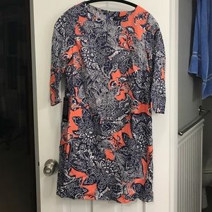 The Limited Paisley Sheath Dress