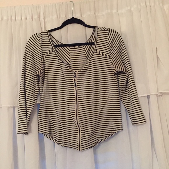 Free People Striped Top