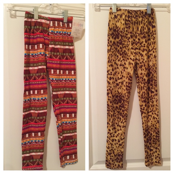 Girls LuLaRoe leggings.