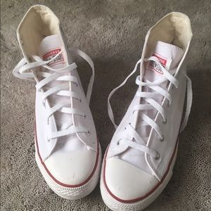 White High Top Converse