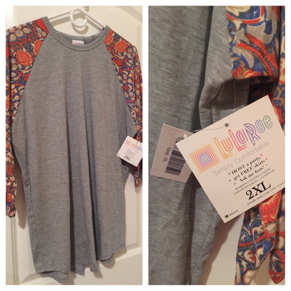 LuLaRoe Randy Baseball t-shirt