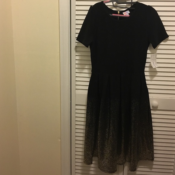 HTF New LuLaRoe Elegance Amelia Ombré Dress - Picture 3 of 4