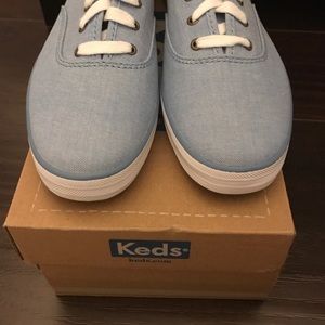 Sky blue Keds