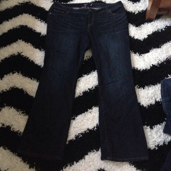 Blue Flare Embezzled Jeans