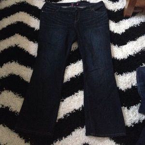 Blue Flare Embezzled Jeans