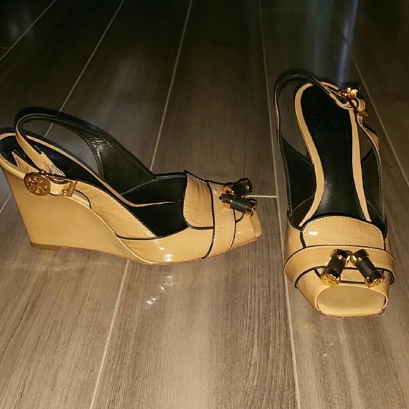 Tory Burch Shoes - Tory Burch Wedge Sandals