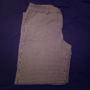 Houndstooth dress pants