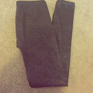 Floral Print Leggings