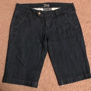 Old navy blue jean shorts