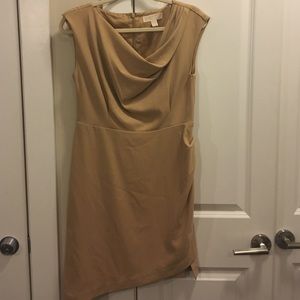 Michael Kors sleeveless asymmetric dress