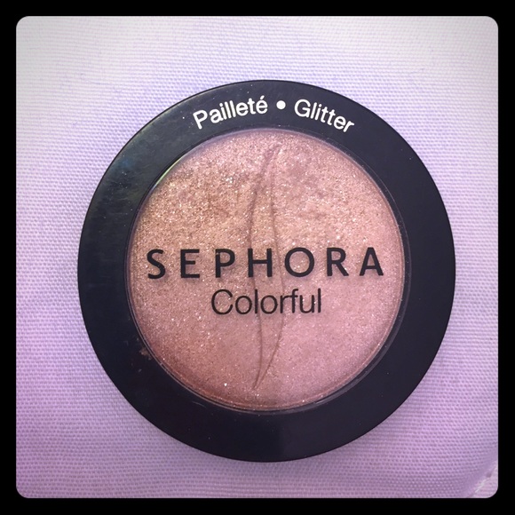 Gold Sephora Glitter Shadow
