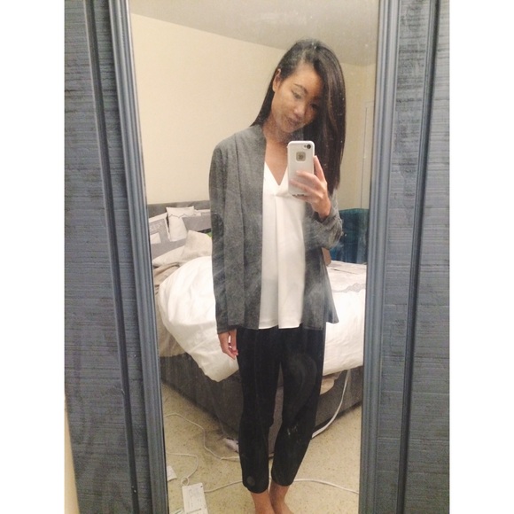 Gray Cardigan