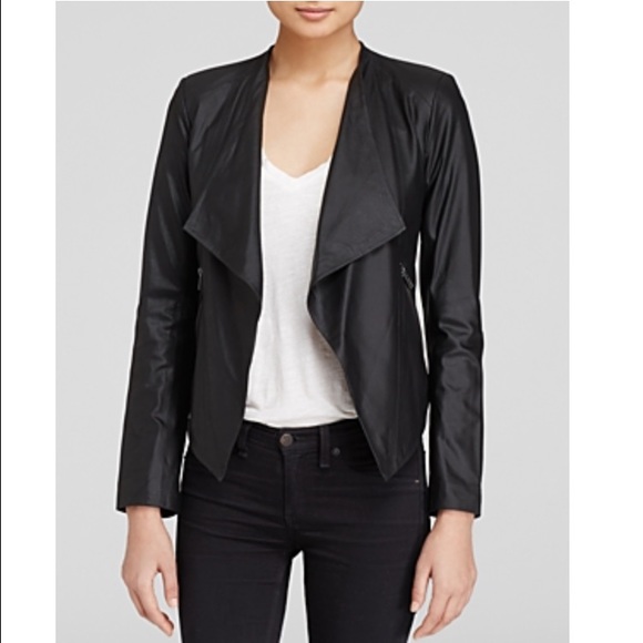 BB Dakota Patina Leather Jacket