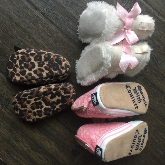 NWOT Infant Girl's Crib Shoe Lot - Picture 4 of 4