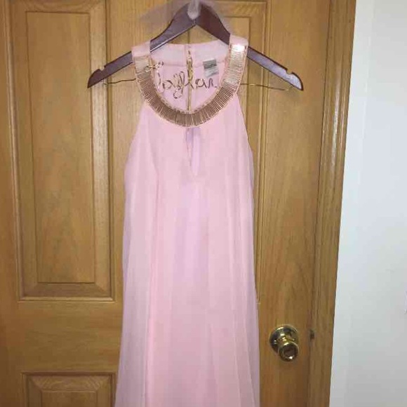 Boutique Pink Mini Dress - Picture 1 of 2