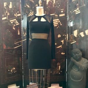 Little Black Cut Out Dress