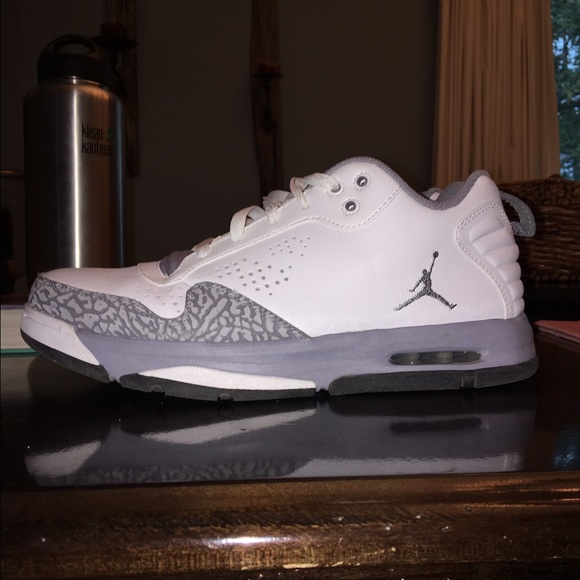 Jordan After Game II White/Stealth-Black Size 10 - Picture 2 of 4