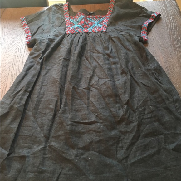 EEUC Madewell Embroidered Wander Dress