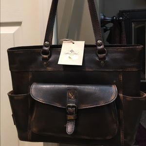 Patricia Nash Bolsena Dark Brown bag