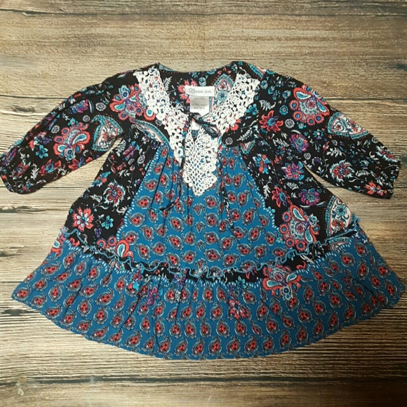 Girls Bonnie Jean Bohemian Dress